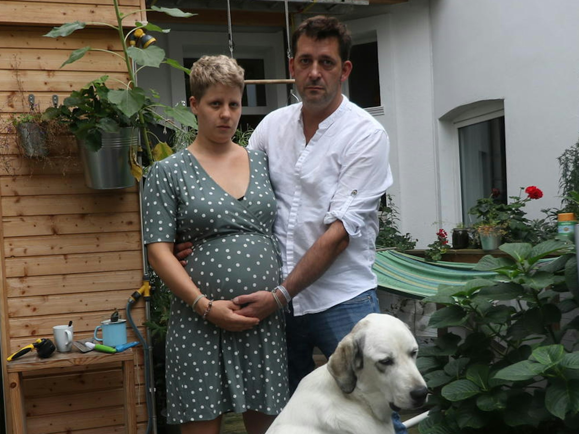 Die schwangere Kölnerin Rebecca Megaw wurde Opfer einer brutalen Attacke.