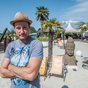 Michael Endres hat bis Ende 2019 die Strandbar betrieben. Wer es künftig macht, ist noch nicht entschieden.