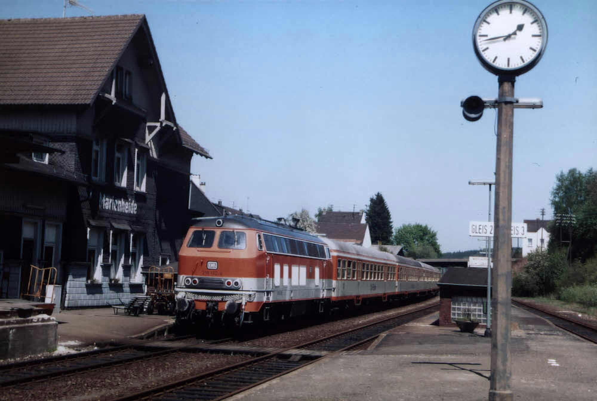 Am 30. Mai 1987 fuhr die letzte City-Bahn zwischen Marienheide und Gummersbach