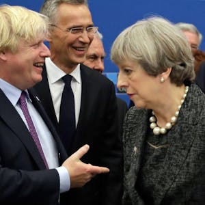Boris Johnson und Theresa May