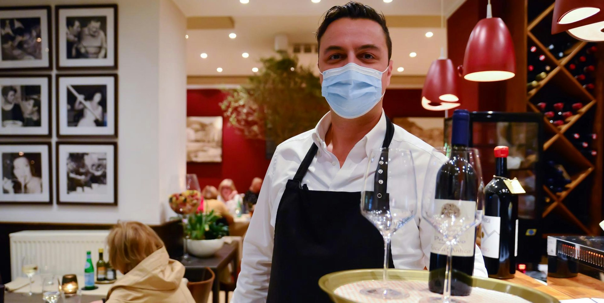 Igor Barisic betreibt mit seiner Frau Inka das Restaurant „Campo Rosso“ in Frechen.