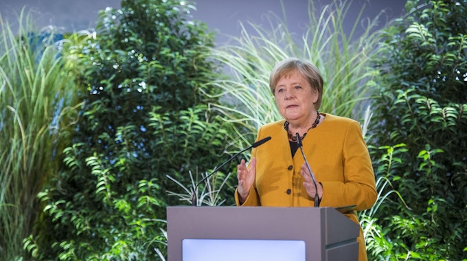 Angela Merkel Klimaschutzgesetz