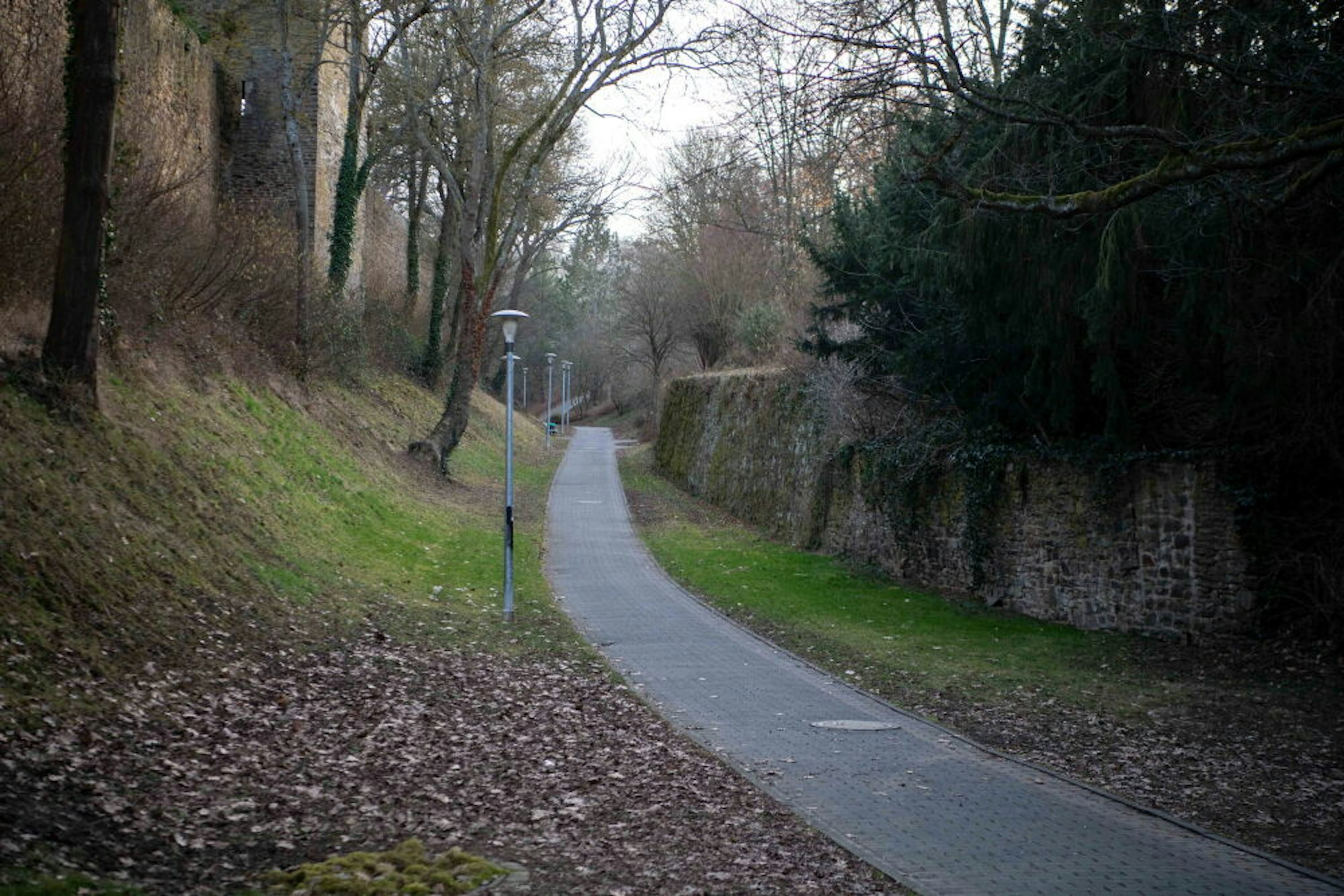 Der Wallgraben mit der Sebastian-Kneipp-Promenade soll in einem weiteren Schritt saniert werden.