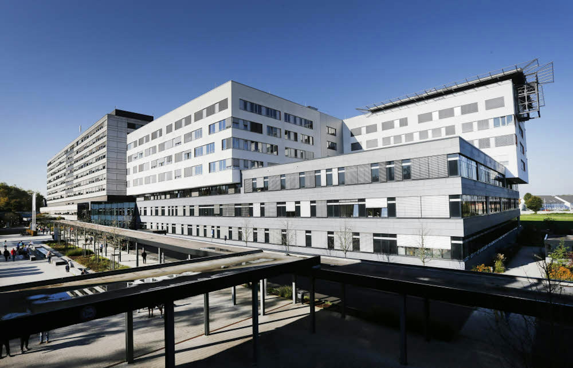 Das Krankenhaus in Merheim