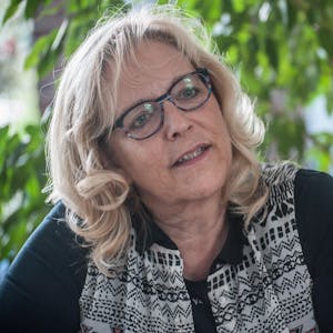 Ulrike Hanke will Bürgermeisterin in Burscheid werden. Ein „Informationsjunkie“ und kreativ sei sie.