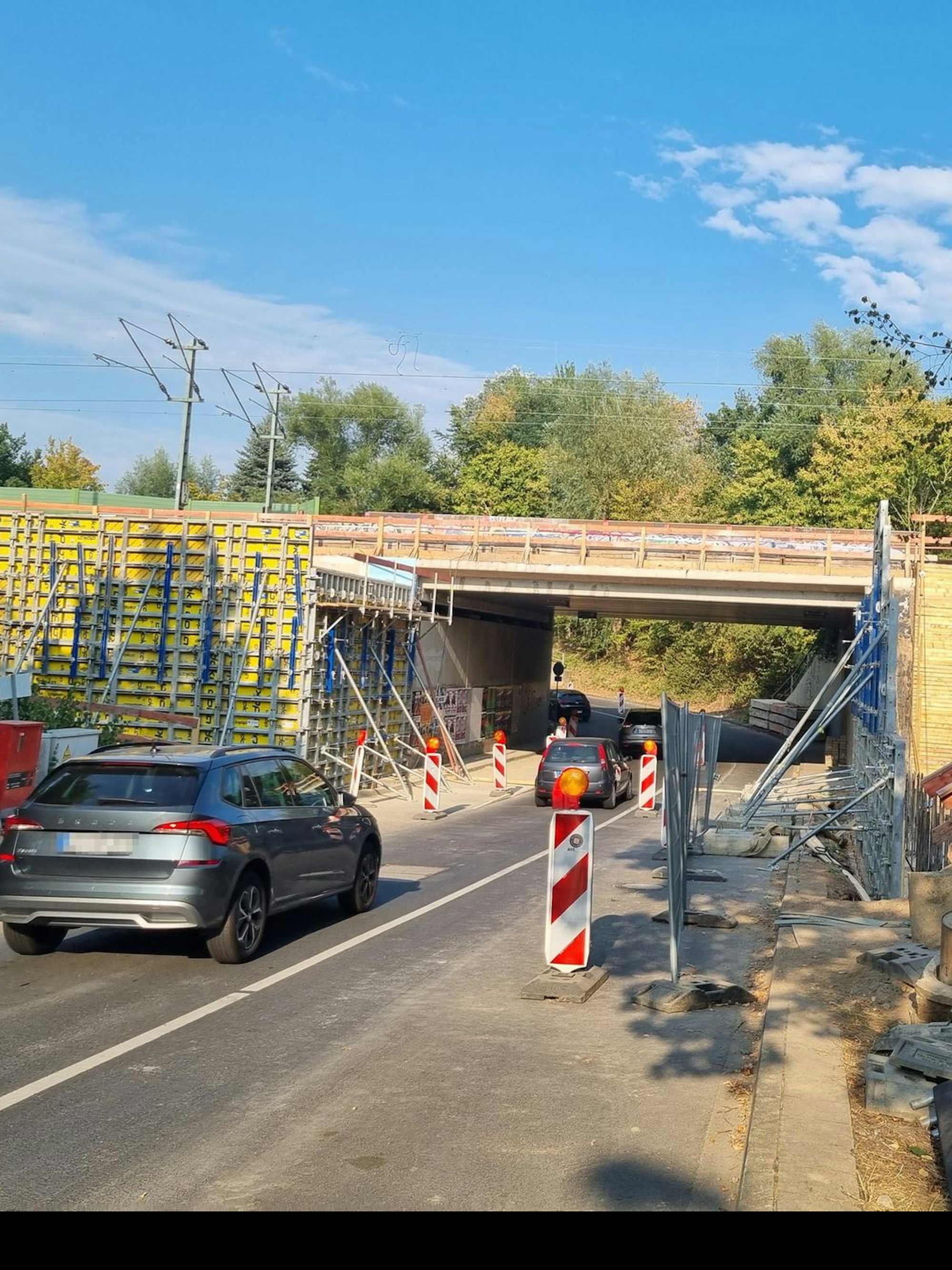 Brücke Manforter Straße RRX-Baustelle (2)
