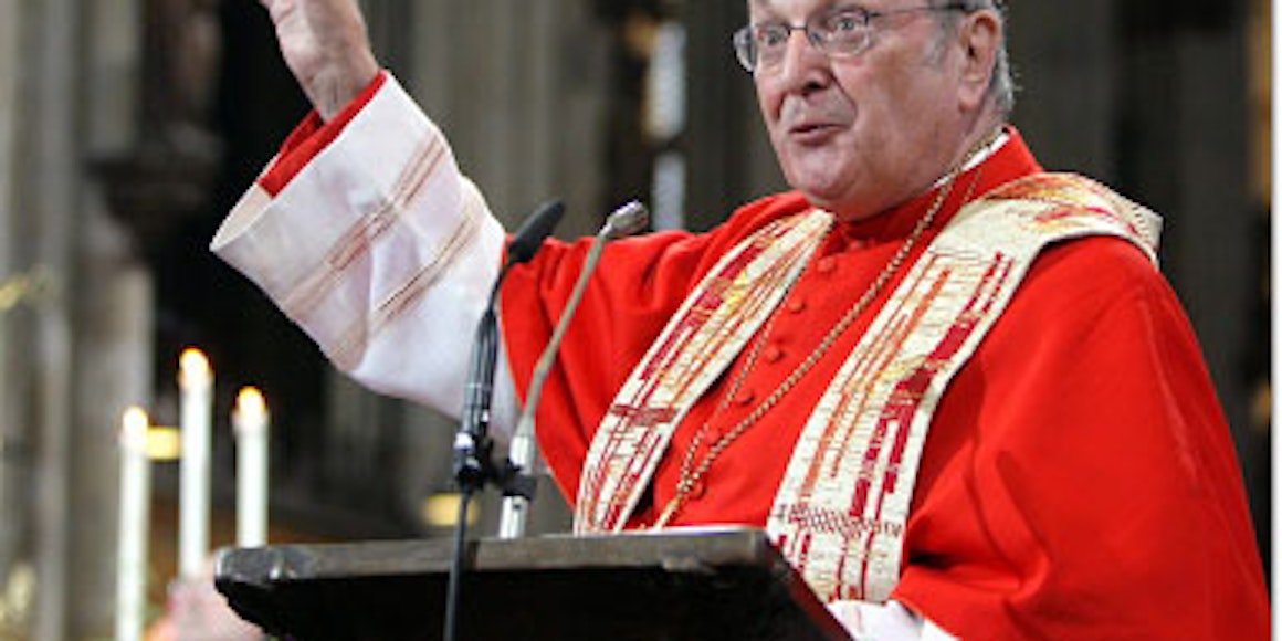 Der Kölner Kardinal Joachim Meisner