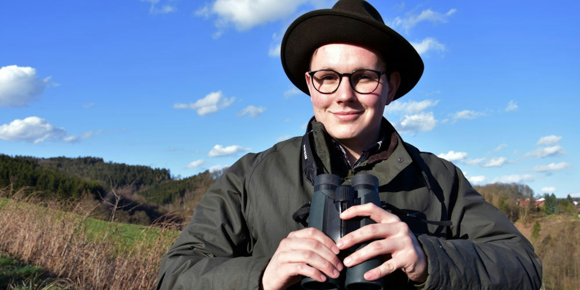 Naturfreund: Tim Ochsenbrücher wurde mit 18 Jahren jüngster Hegeringleiter im Deutschen Jagdverband.