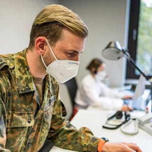 Bundeswehr hilft in Köln aus