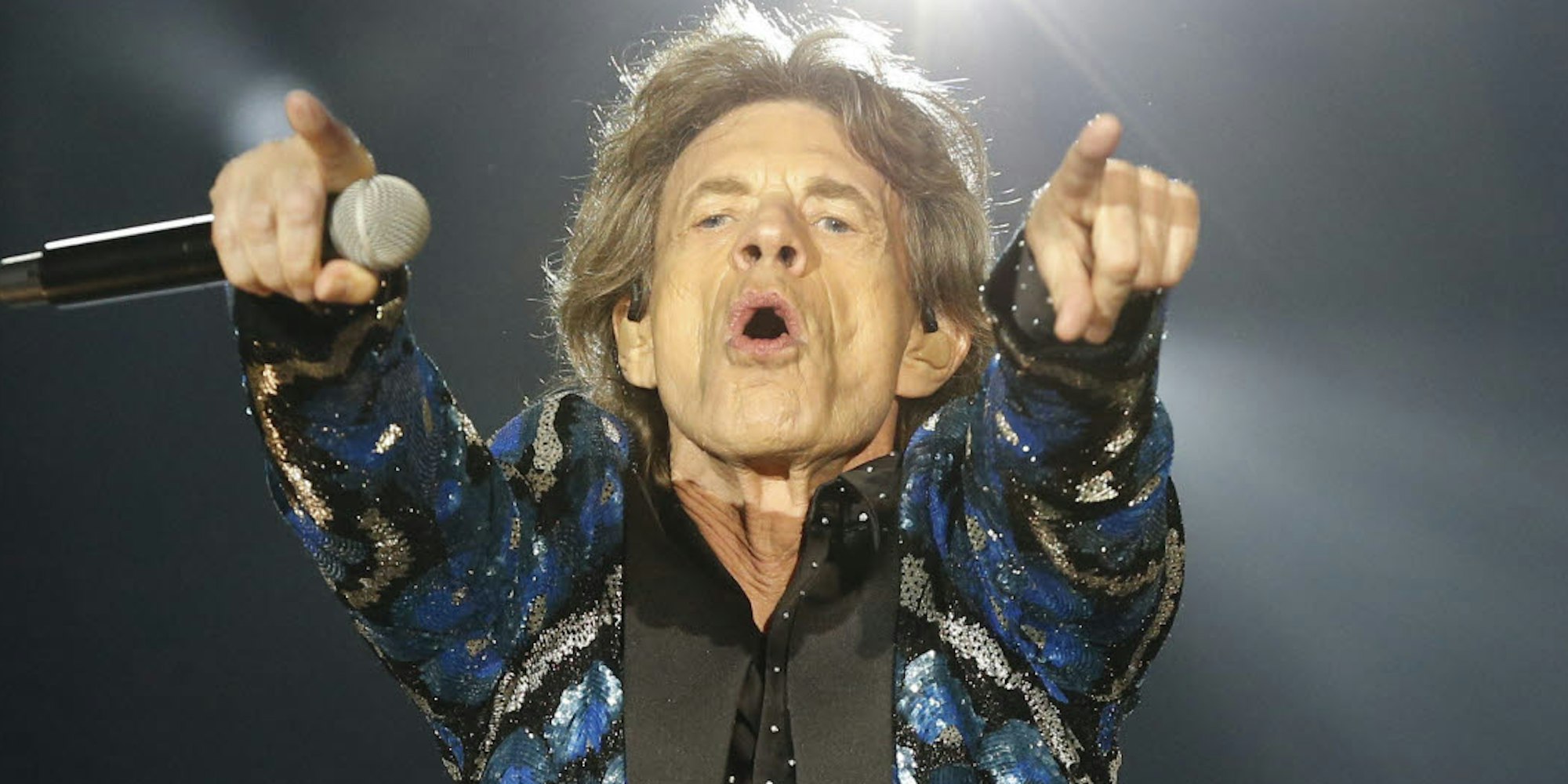 Rief beim Konzert in Düsseldorf „Kölle Alaaf!“: Mick Jagger