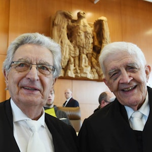 Gerhart Baum (links).