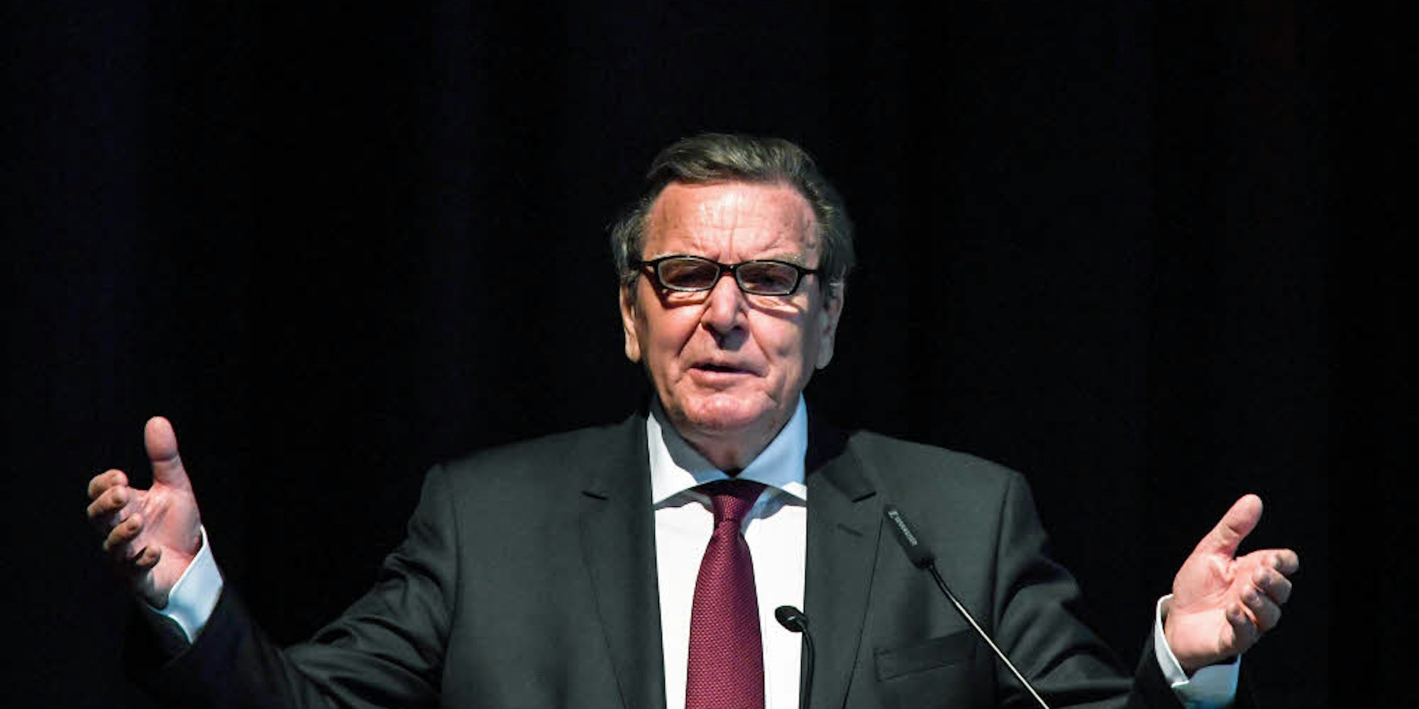 Der frühere Bundeskanzler Gerhard Schröder