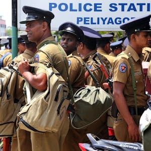 Sri Lanka Polizei