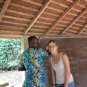 In dem westafrikanischen Land Benin hat Ramona Hunzelmann einen Lehrerworkshop initiiert.