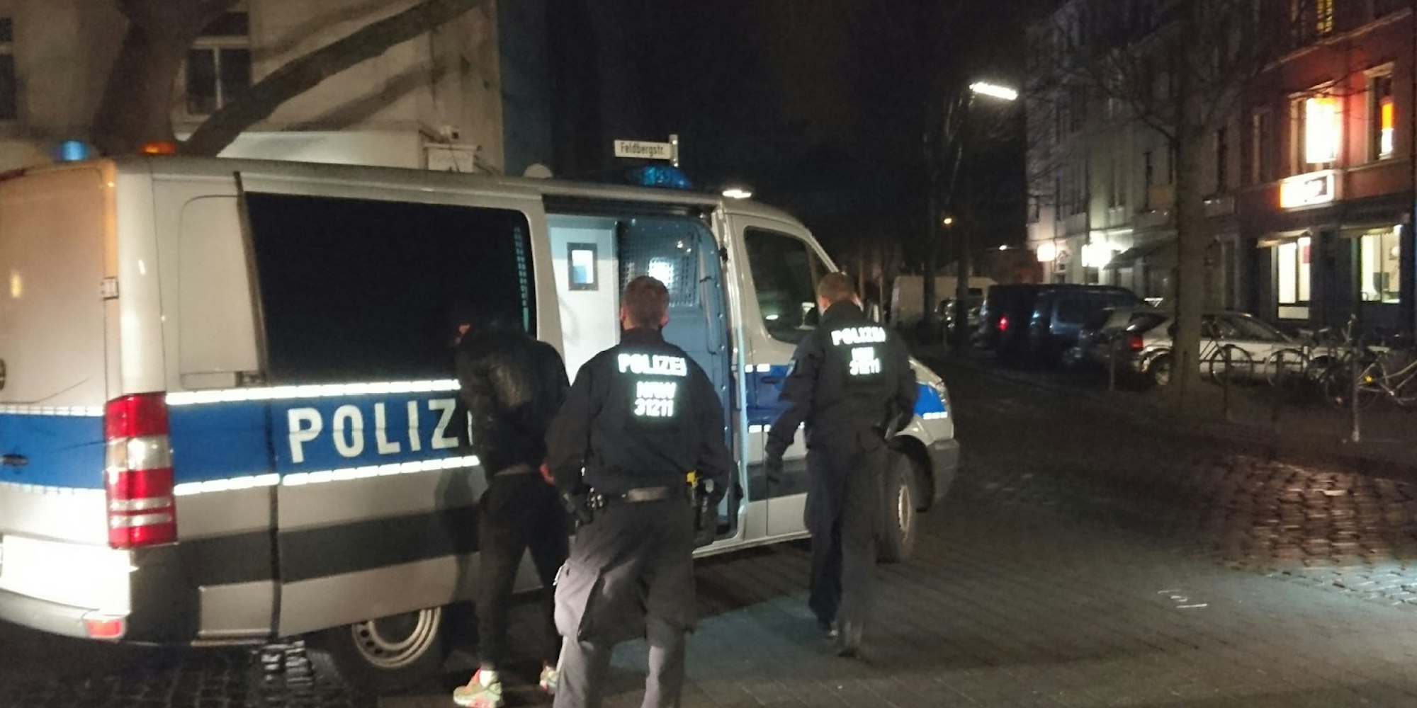 Polizei-Kontrollen in Humbold-Gremberg