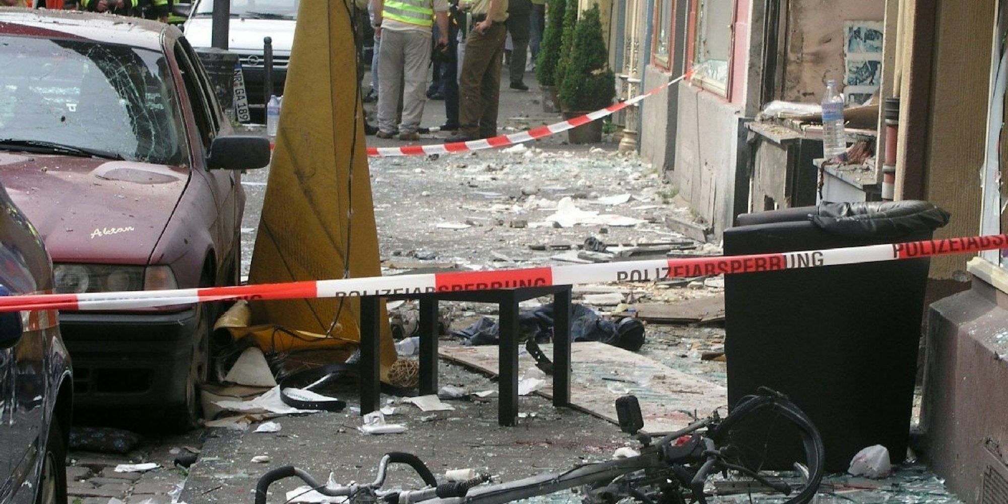 Die Terroristen zündeten 2004 auch eine Nagelbombe in der Keupstraße in Köln-Mülheim.