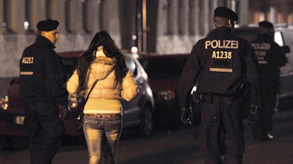 Polizeikontrolle in Berlin: Um das Thema Prostitution ging es bei Günther Jauch.