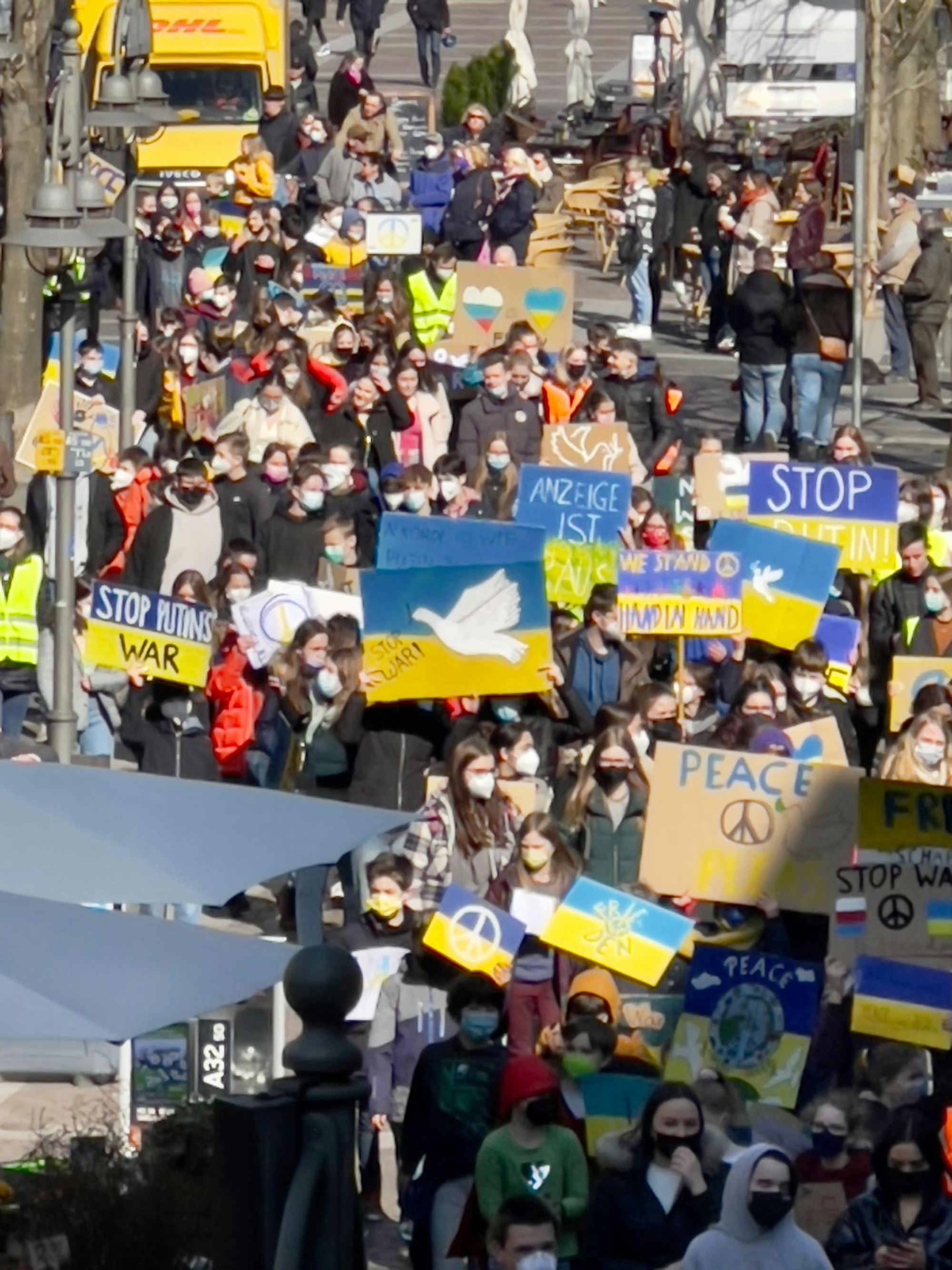 Ukraine-Demo Brühl I