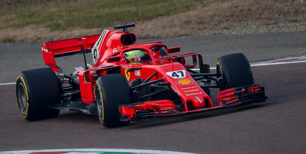 Schumacher-Testfahrt