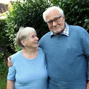 Helga (80) und Heinrich Finke (85) heirateten am 21. Oktober 1960 in Aachen. Heute feiert das Paar sein diamantenes Ehejubiläum.