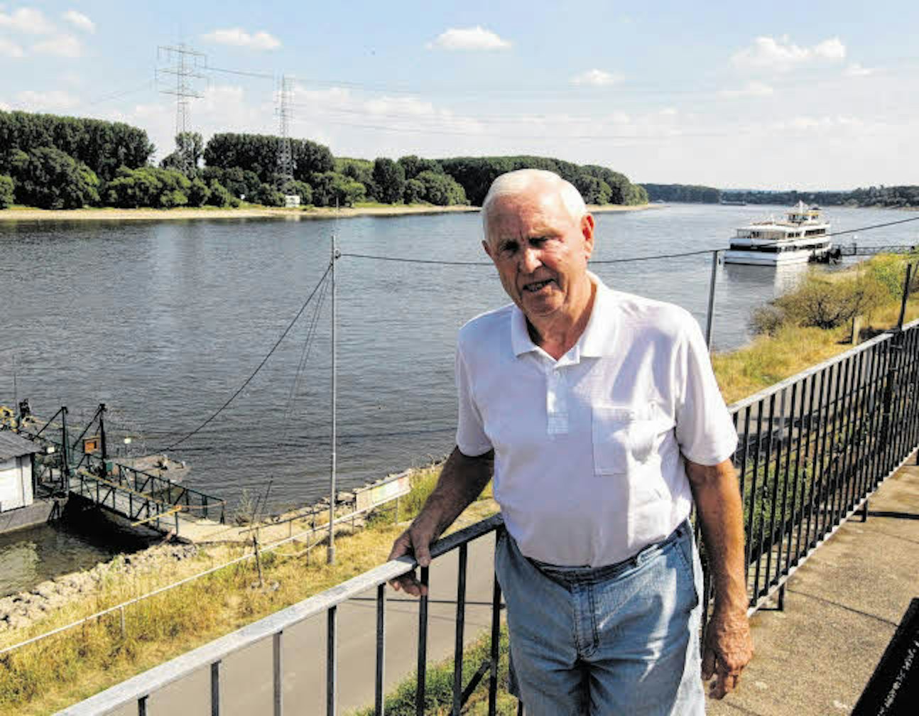 Johannes Weisbarth (89) lebt bis heute in Wesseling am Rhein.