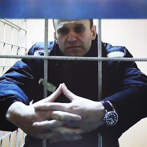 Nawalny ein Jahr in Haft