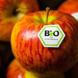 Äpfel Bio-Siegel