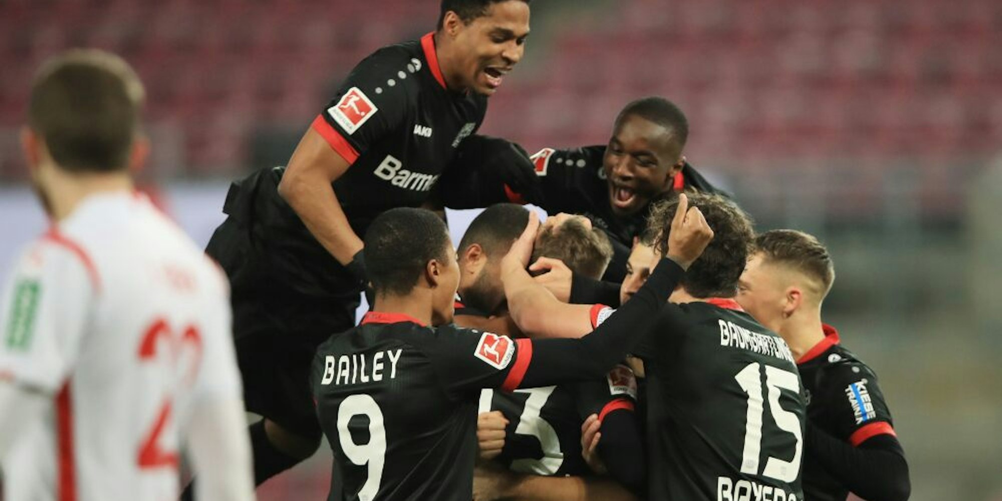 Zurzeit obenauf: Das Team von Bayer 04 Leverkusen. 