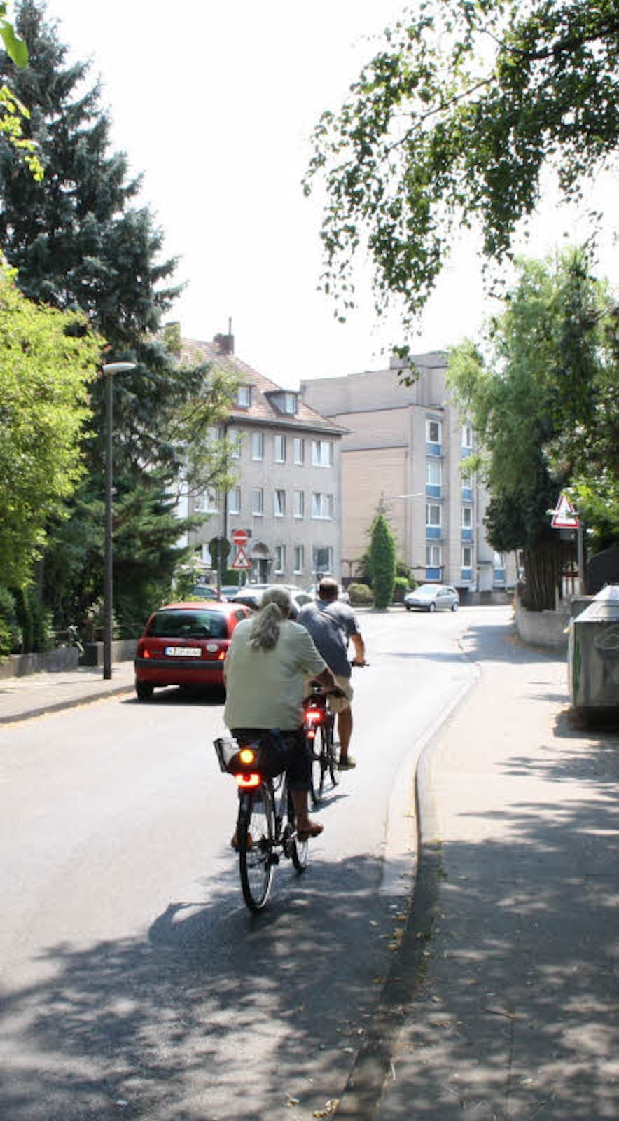 Die Chemnitzer Straße in Holweide soll ebenfalls Bestandteil des Radschnellweges werden.