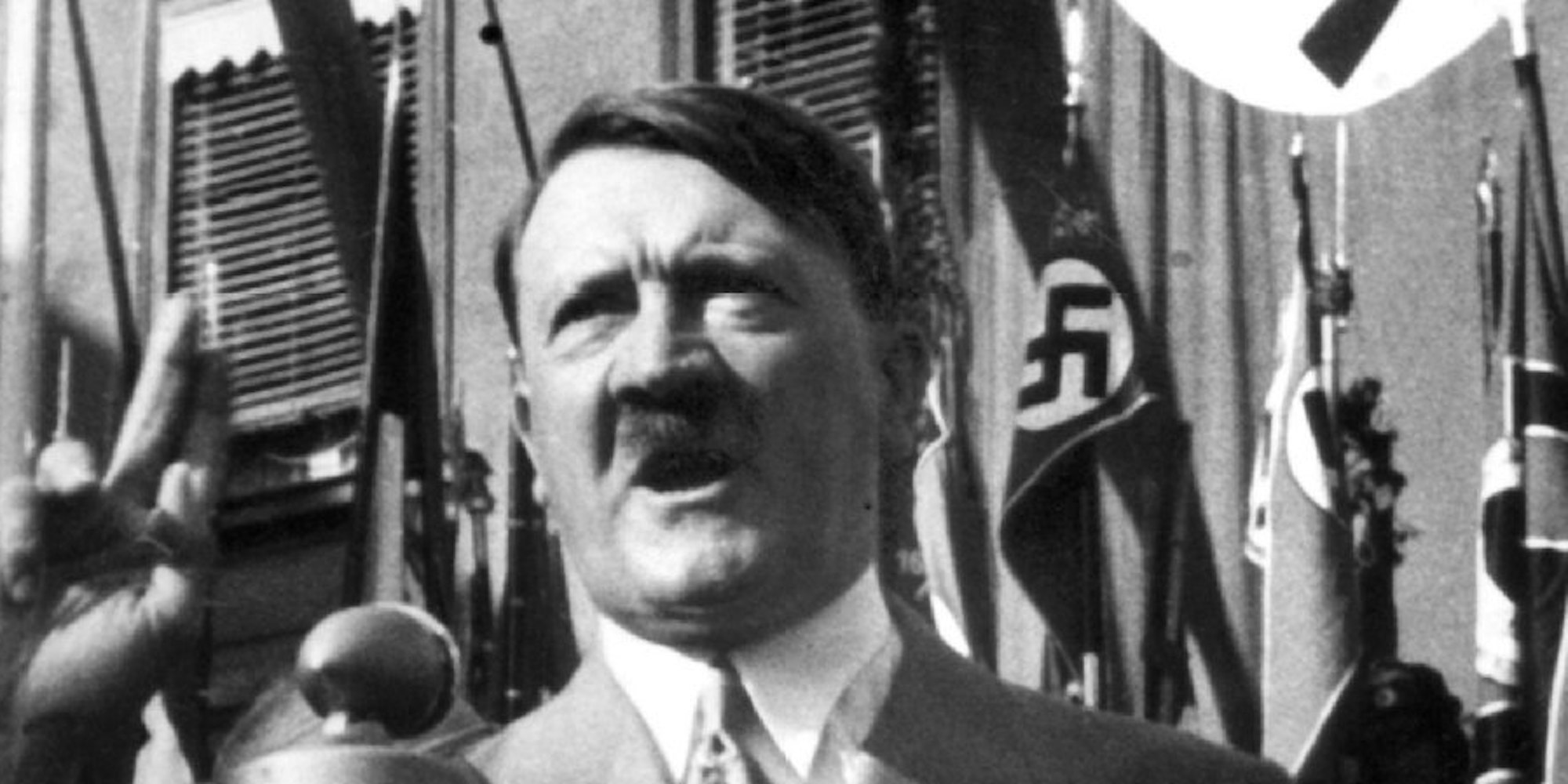 Der nationalsozialistische Führer Adolf Hitler