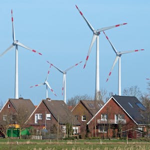 Windkraft Symbol dpa
