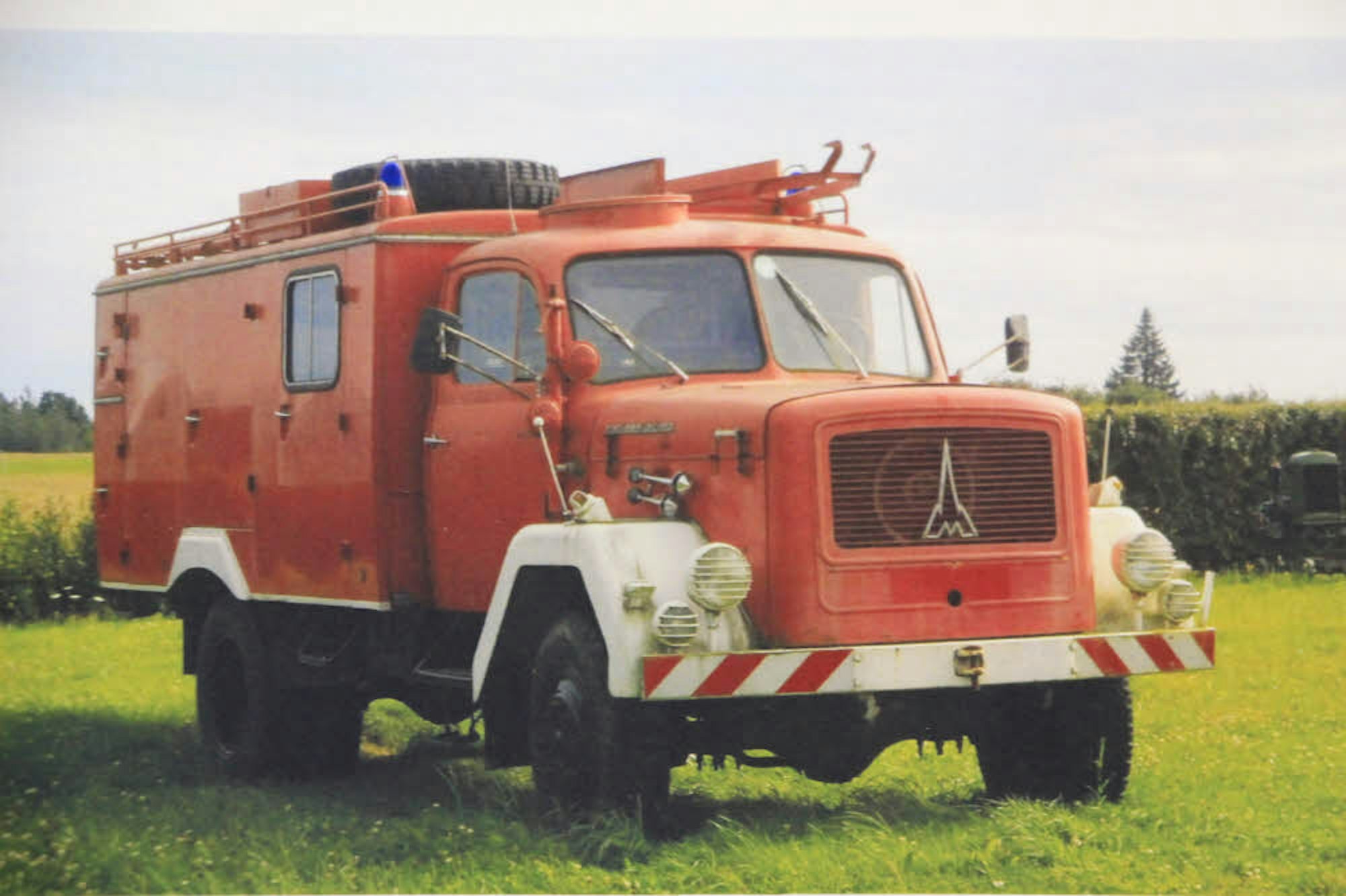 Ein Löschfahrzeug 16 TS wurde im Jahr 1995 nach Litauen gebracht.