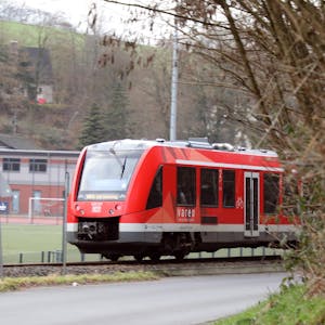 Dier Linie der Regionalbahn 25 vom Bergischen nach Köln und wieder zurück.