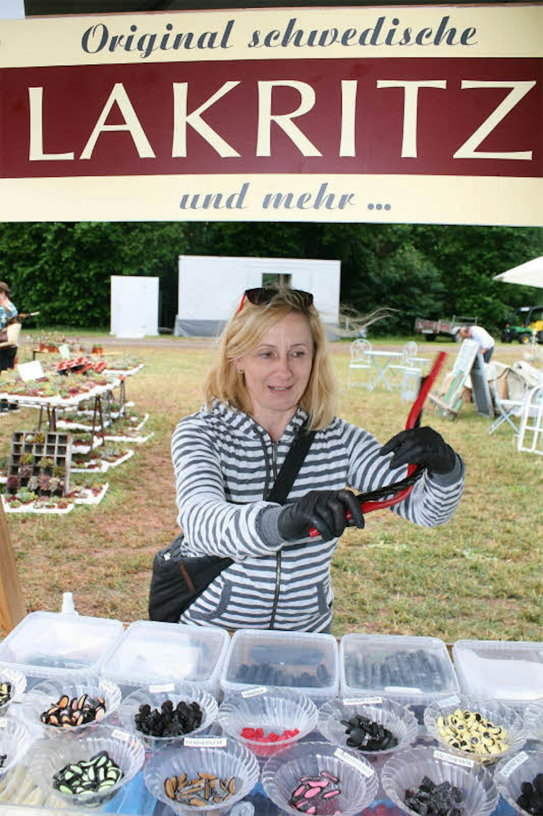 Kulinarisches bietet Ewa Kazmierczak: Lakritz aus Schweden.