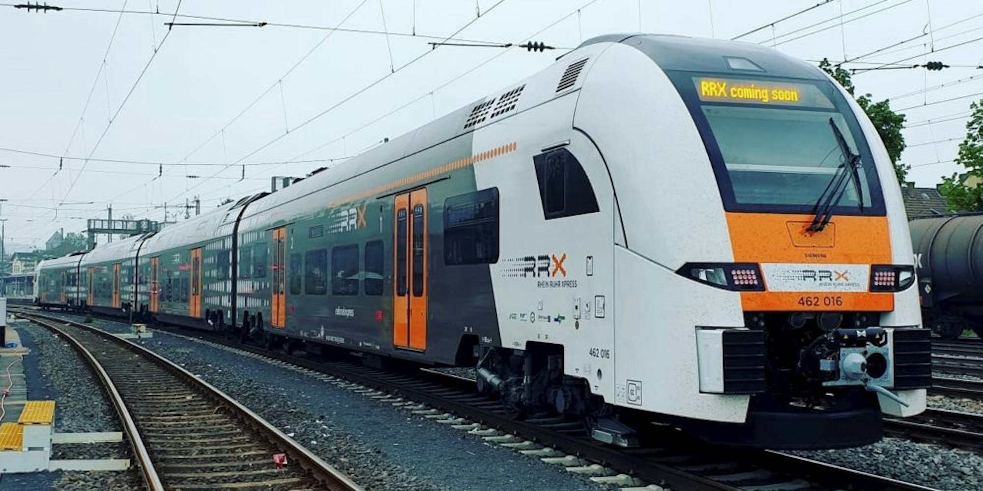Einer der neuen RRX-Züge. 