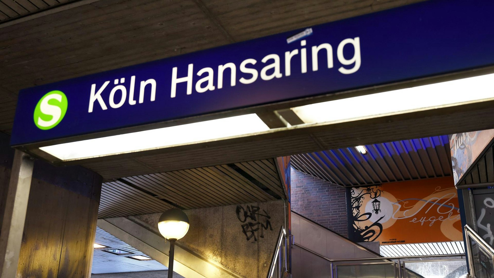 Die S-Bahn-Station Köln-Hansaring