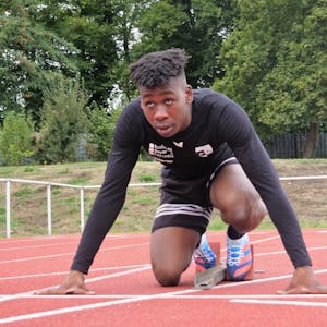Sprinter Chidiera Onuha hat in seiner Sportlerkarriere noch einiges vor.