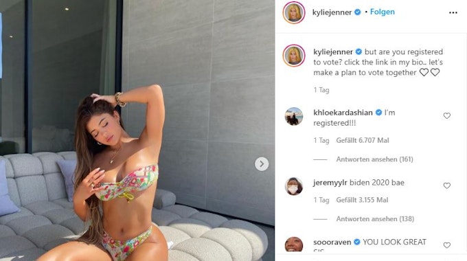 Kylie Jenner im Bikini