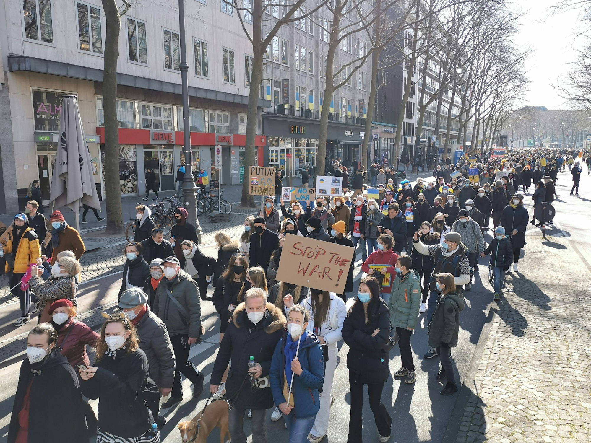 Demo in Köln Hanano