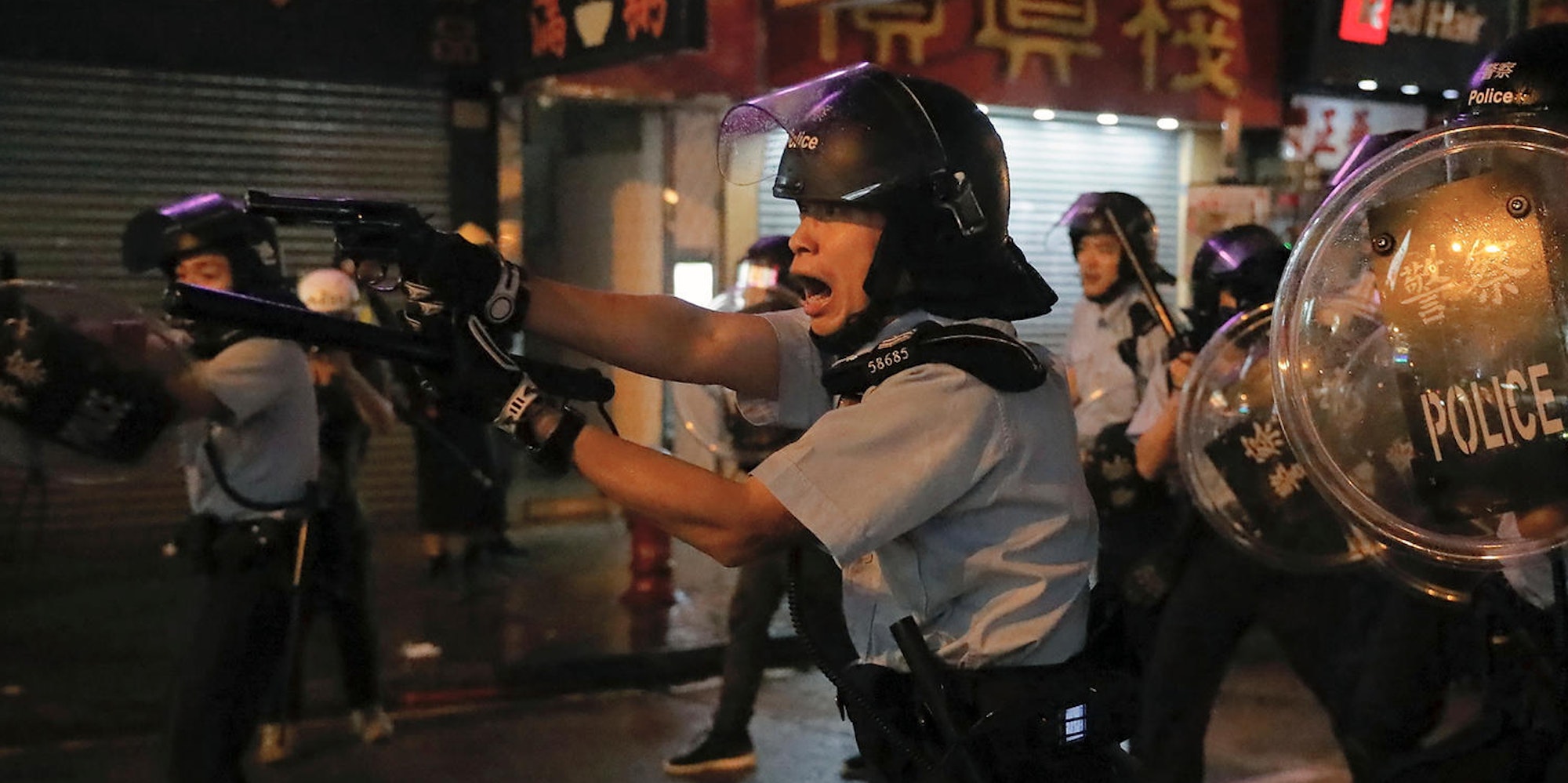 HK Polizist Waffe