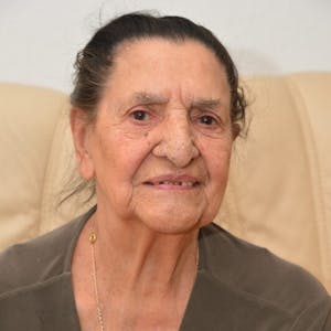 Auschwitz-Überlebende Philomena Franz.