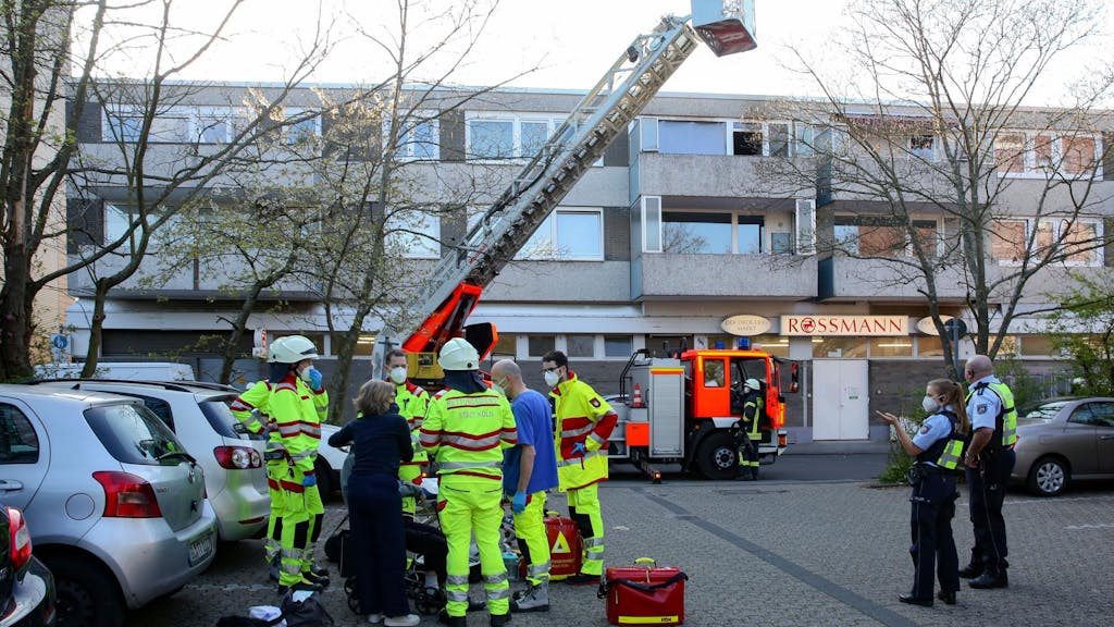Feuerwehreinsatz in Köln-Neubrück