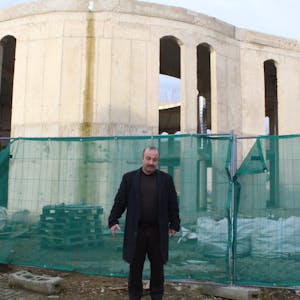 Die Arbeiten an der Moschee in Quadrath-Ichendorf gehen bald weiter, berichtet Muhammet Akpinar.