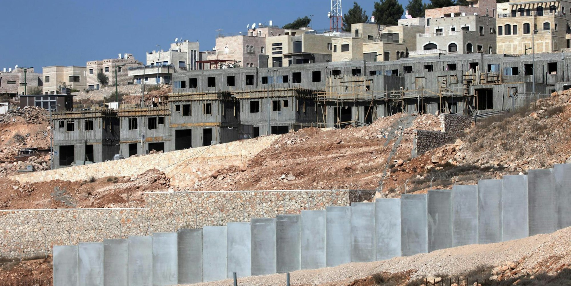Siedlungsbau Israel