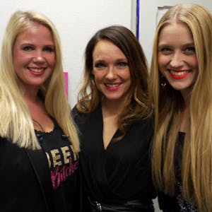 Prominentes Mitglied der Beer Bitches ist Carolin Kebeus – mit Nadine Weyer (l.) und Irina Ehlenbeck