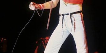 Freddy Mercury, Leadsänder der Band „Queen“.