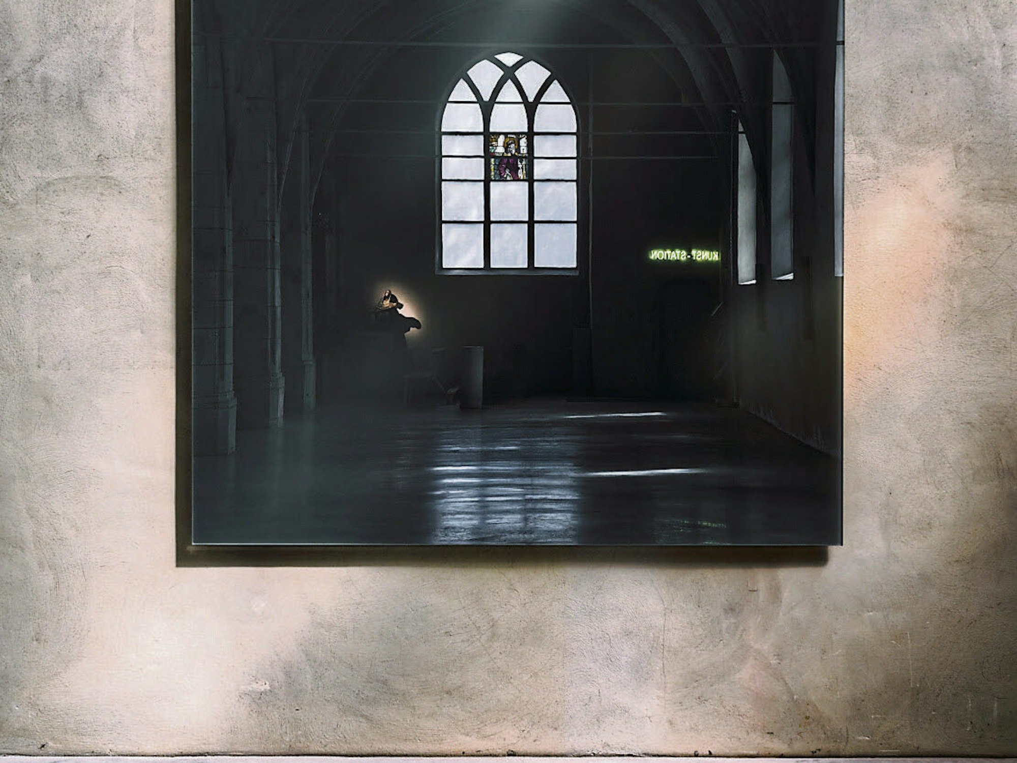 Gerhard Richters „Grauer Spiegel“ in der Kunst-Station Sankt Peter Köln