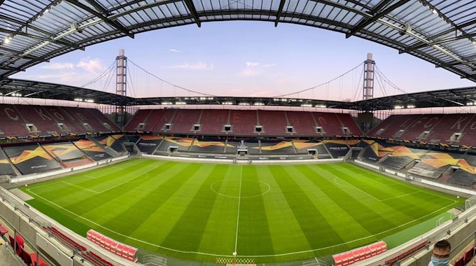 Das Rhein-Energie-Stadion, hier beim Europa-League-Final-Turnier 2020