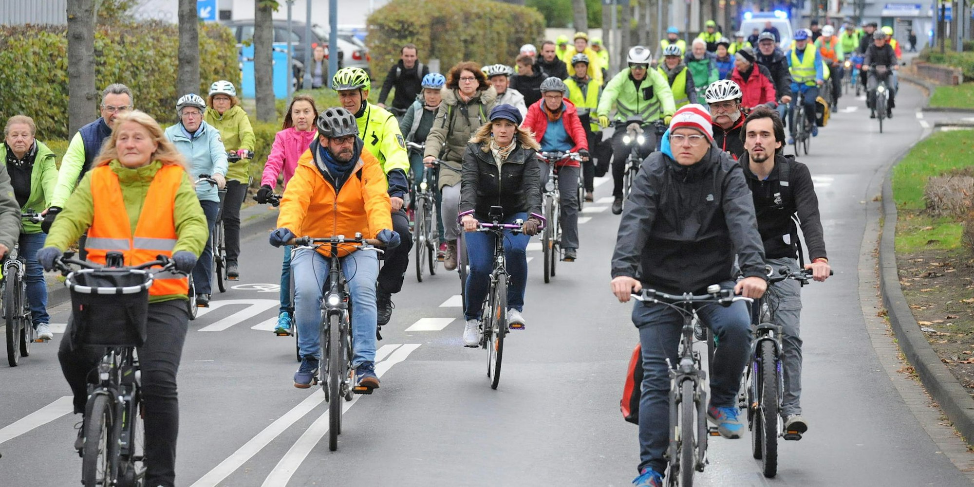 Protest für bessere Bedingungen für Radfahrer: Die „Critical Mass“ ist wieder unterwegs.