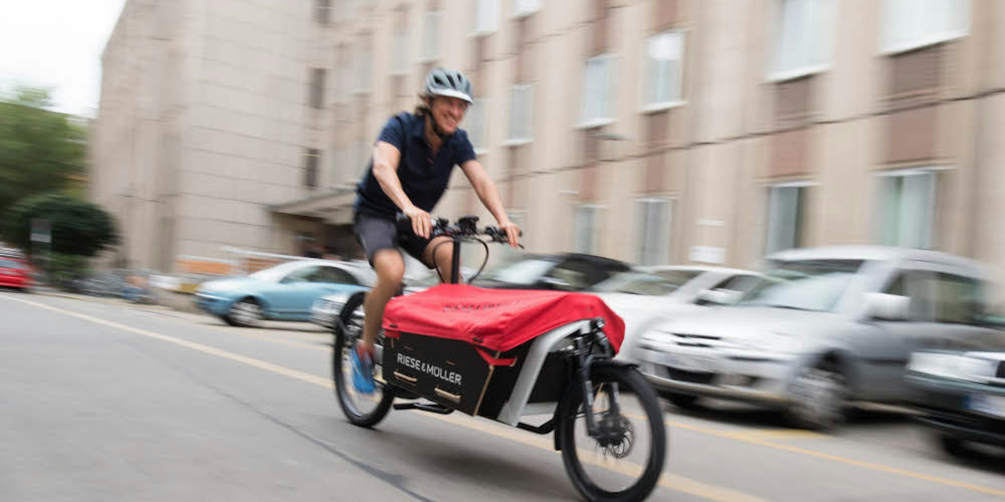 Lastenräder kann man in vielen Städten leihen, teilweise sogar kostenlos.